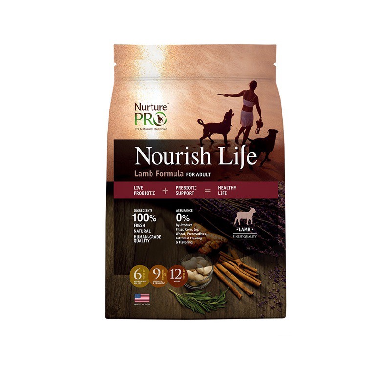 【A-601】nurture pro 天然密碼 低敏羊肉成犬 1.8kg 成犬 狗飼料 (紅利193700點)
