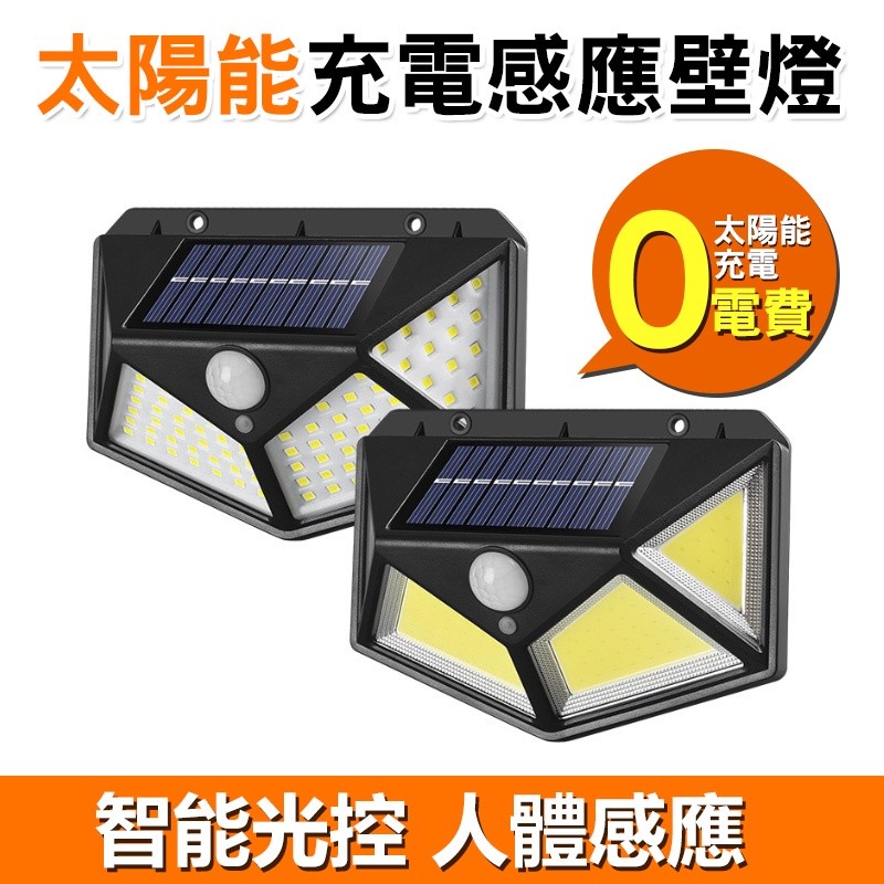 【B-350】太陽能LED庭院燈 人體感應燈 四面發光 壁燈 省電 太陽能充電 智能光控 庭院燈 車庫燈 感應燈 "5入/組 (紅利51000點)