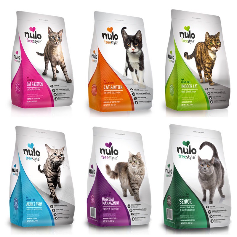 【A-217】紐樂芙 NULO 無穀高肉量貓系列 無穀貓飼料 貓糧 全齡貓 室內貓 高齡貓 化毛貓 5KG !!下單告知客服口味!! (紅利468000點)