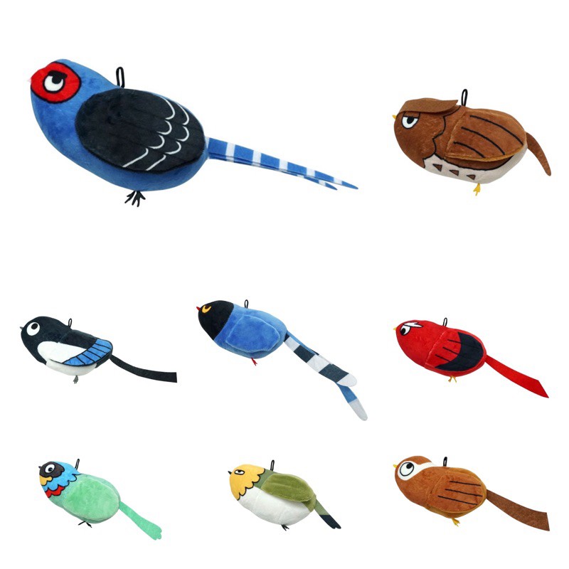 【A-220】🐱 HAPPY BIRDS DAY (HBD) 貓草鳥類造型玩具 貓草玩具 貓草娃娃 貓玩具 貓薄荷玩具 2隻入 !!下單告知客服規格!! (紅利58500點)